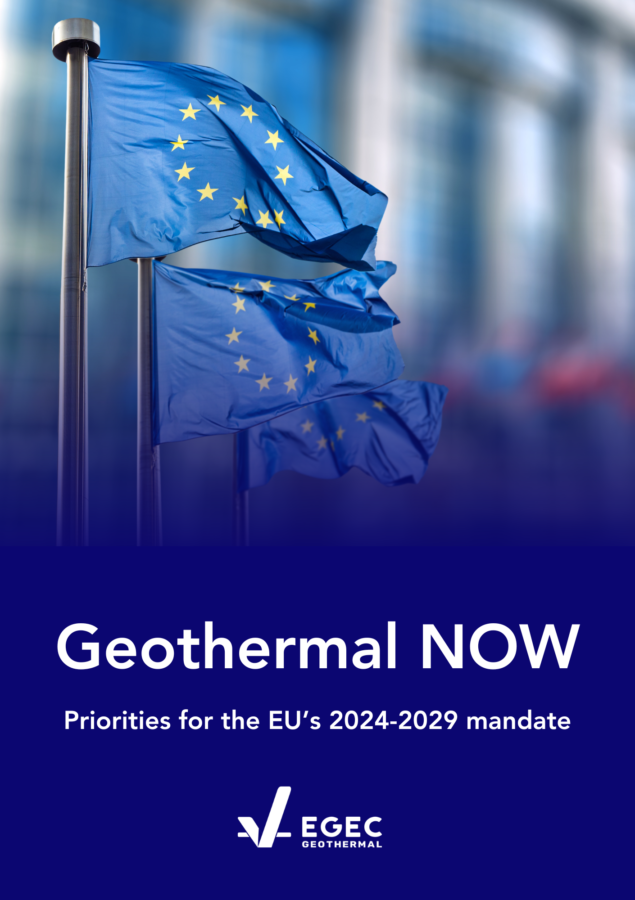 Geothermal Now: Priorities for the EU’s 2024-2029 Mandate Manifesto